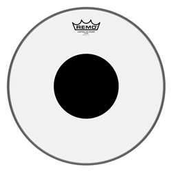 Remo Controlled Sound Clear Black Dot Drumhead - 14"