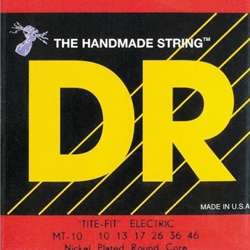 DR MT10 Tite-Fit Nickel-Plated Medium Electric Guitar Strings