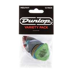 Dunlop Guitar Pick - 12 Pack Variety Medium/Heavy