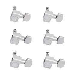 Fender In-Line Staggered Tuning Keys for American Standard Series Guitars - Chrome (Set of 6)
