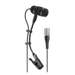 Audio Technica PRO35cW Cardioid Condenser Clip-on Instrument Microphone