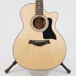 Taylor 300-Series 314ce Grand Auditorium Acoustic-Electric with V-class Bracing - Spruce Top with Sapele Back and Sides