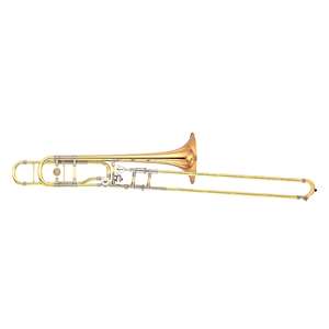 Yamaha Xeno Series YSL-882GO Professional Tenor Trombone with F Attachment - Gold Brass Bell