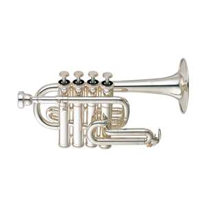 Yamaha YTR-6810S Professional Piccolo Trumpet with Bb / A Exchangeable Leadpipes