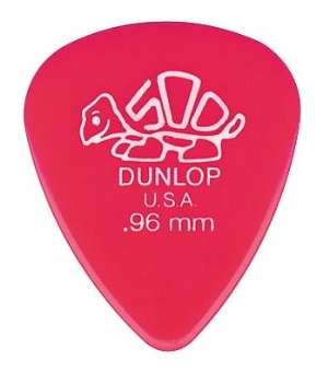Dunlop Delrin 500 Guitar Pick .96mm - 12 Pack