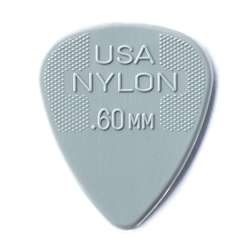 Jim Dunlop Nylon Standard Picks - .60mm - Dozen