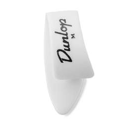 Dunlop White Medium Thumbpicks - 4 pack