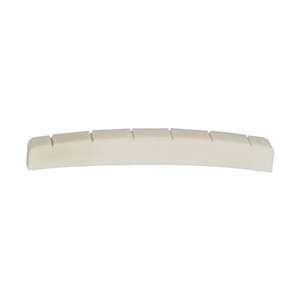 Allparts BN-0206-000 Pre-slotted and Radiused Bone Nut for Fender Guitars