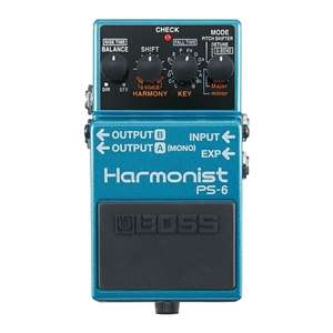 Boss PS-6 Harmonist - Intelligent Pitch Shifting and Three-Voice Harmony Effect