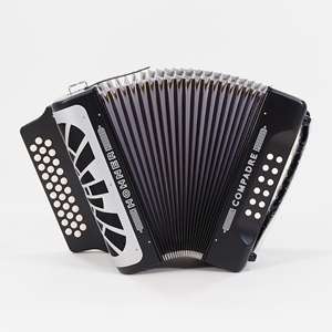 Hohner Compadre GCF - Black with Silver Grille and Gig Bag