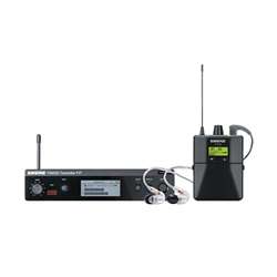 Shure P3TRA215CL Wireless In-Ear Monitoring System - SE215