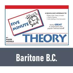 5 Minute Theory - Book for Baritone B.C.