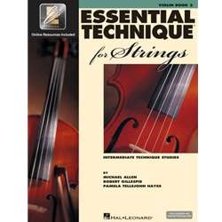 Essential Technique for Strings, Book 3 - Violin