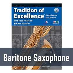 Tradition of Excellence W62XR - Baritone Saxophone (Book 2)