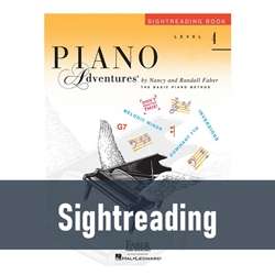 Piano Adventures - Sightreading (Level 4)
