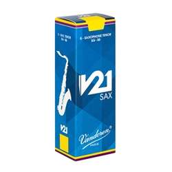 Vandoren V21 Tenor Saxophone Reeds - Strength 3.0 Box of 5