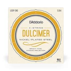 D'Addario Ej64 - Dulcimer Strings - 4-String