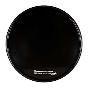 Innovative Percussion CP-1R Black Corps Practice Pad with Black Rim