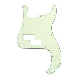 Allparts PG-0750-024 13-Hole Pickguard for Precision Bass - Mint 3-Ply