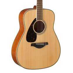 Yamaha FG820 Left Handed Acoustic Guitar - Natural