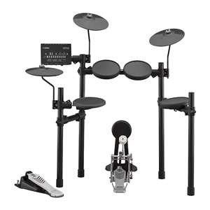 Yamaha DTX452K Electronic Drum Set with 3-Zone Snare Pad and Real Bass Drum Pedal Action