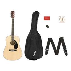 Fender CD-60S Dreadnought Pack V2 - Natural