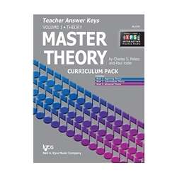 KJOS Master Theory Teacher Answer Keys Volume 1