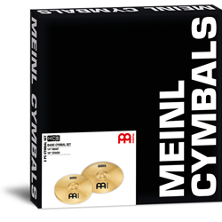 Meinl HCS Cymbal Pack - 13in HiHats, 14in Crash + free 10in Splash & Sticks