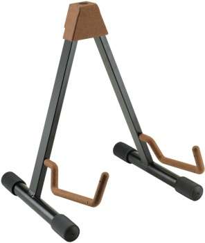 K&M A-frame Acoustic Guitar Stand - Cork