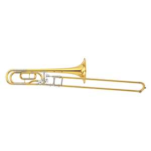 Yamaha YSL-640 Professional Tenor Trombone with F Attachment - Yellow Brass Bell