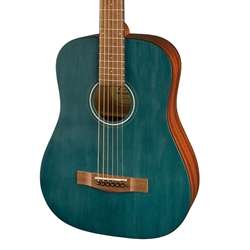 Fender FA-15 3/4 Scale Acoustic with Gig Bag - Blue with Walnut Fingerboard