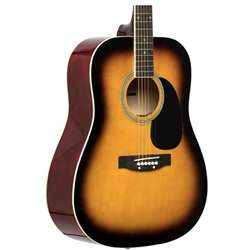 Stagg SA20D Dreadnought Acoustic Guitar - Sunburst