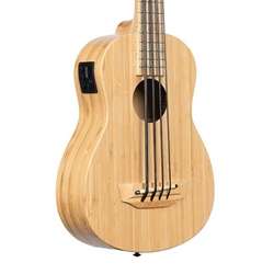 Kala UBASS-BMB-FS Bamboo Acoustic-Electric U-Bass