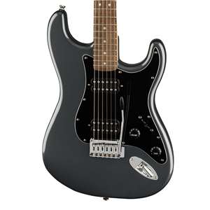 Squier Affinity Series Stratocaster HH - Charcoal Frost Metallic with Laurel Fingerboard
