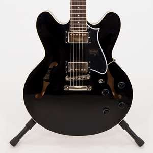 Heritage Guitar Standard Collection H-535 Semi-Hollowbody Electric Guitar - Ebony with Rosewood Fingerboard