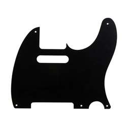 Allparts PG-0560-023 5-Hole Pickguard for Telecaster - Black 1-Ply