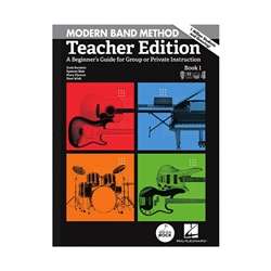 Hal Leonard Modern Band Method - Teacher Edition: A Beginner's Guide for Group or Private Instruction
