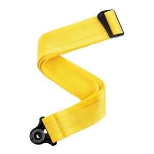 D'Addario Auto Lock Strap - Yellow