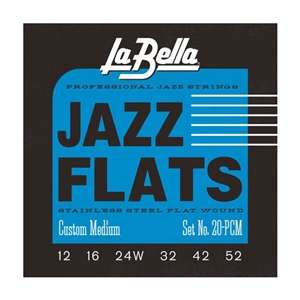 La Bella Jazz Flats - Custom Medium 12-52