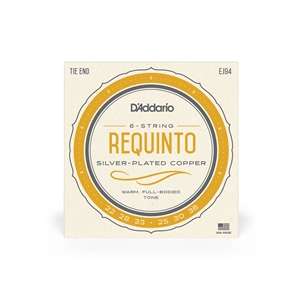 D'Addario Requinto Silver Plated Copper Set - Normal Tension 22-36