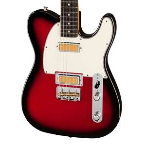 Fender Gold Foil Telecaster - Candy Apple Burst with Ebony Fingerboard Red  Telecaster Mahogany