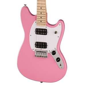 Squier Sonic Mustang HH - Flash Pink with Maple Fingerboard