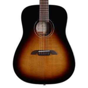 Alvarez Masterworks Series MD60EVB-DELUXE Dreadnought Acoustic-Electric Guitar - AAA Sitka Cured Top with Mahogany Back and Sides