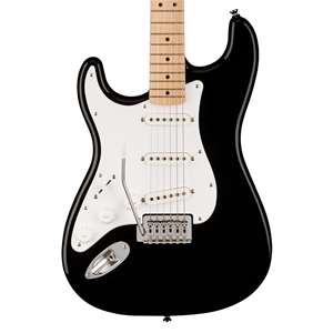 Squier Sonic Stratocaster (Left-Handed) - Black with Maple Fingerboard