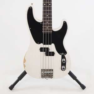 Fender Mike Dirnt Road Worn Precision Bass - White Blonde with Rosewood  Fingerboard White Precision Ash