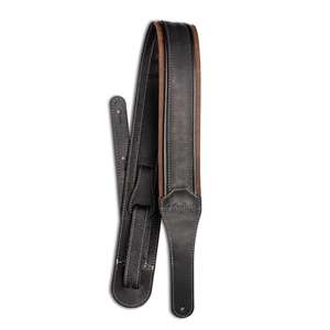 Taylor American Dream Leather Strap - 2.5" Brown/Black