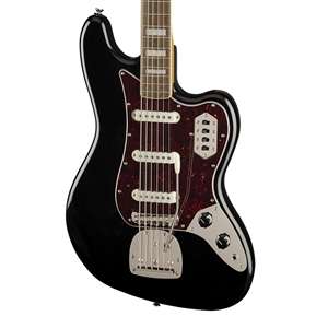 Squier Classic Vibe Bass VI - Black with Laurel Fingerboard