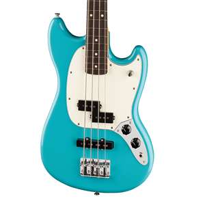 Fender Player II Mustang Bass PJ - Aquatone Blue with Rosewood Fingerboard