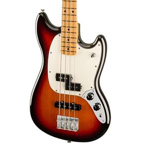 Fender Player II Mustang Bass PJ - 3-Color Sunburst with Maple Fingerboard