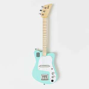 Loog Mini Electric 3-String Guitar for Kids - Green